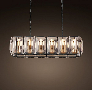 Люстра RH Harlow Crystal Square Chandelier 10