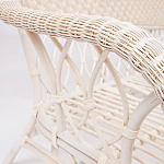 Комплект уличной мебели из ротанга Eloise белый варинант исполнения - 4 | Loft Concept в Ростове-на-Дону
