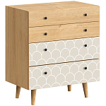 Комод с принтом на ящиках Elise Chest of Drawers варинант исполнения - 15 | Loft Concept в Ростове-на-Дону