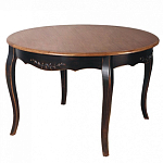 Стол круглый из массива березы в стиле прованс Vintage варинант исполнения - 1 | Loft Concept в Ростове-на-Дону