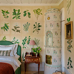 Обои ручная роспись Botanical Studies Linnaeus colourway варинант исполнения - 6 | Loft Concept в Ростове-на-Дону