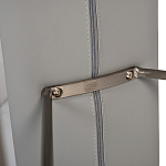 Стул барный серый с обивкой из экокожи Special Support варинант исполнения - 4 | Loft Concept в Ростове-на-Дону