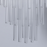 Бра с круглым основанием и длинными прозрачныи стеклянными трубками Nembus варинант исполнения - 7 | Loft Concept в Ростове-на-Дону