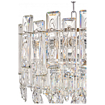 Круглая люстра с хрустальными подвесками на серебряном каркасе Gorgeous Crystal Light варинант исполнения - 11 | Loft Concept в Ростове-на-Дону