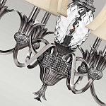 Люстра с 7-ю кремовыми текстильными абажурами Hinkley варинант исполнения - 6 | Loft Concept в Ростове-на-Дону