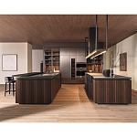 Кухонный гарнитур из массива дерева и камня HI-LINE 6 FRAME DOOR Dada Engenereed Kitchen варинант исполнения - 4 | Loft Concept в Ростове-на-Дону