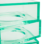 Стол журнальный в форме кубов Acrylic Furniture Lumina Mint Breeze варинант исполнения - 3 | Loft Concept в Ростове-на-Дону