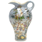 Фарфоровый кувшин с попугаями Eden Garden варинант исполнения - 1 | Loft Concept в Ростове-на-Дону