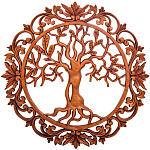 Панно из дерева Breath Panel With Trees варинант исполнения - 1 | Loft Concept в Ростове-на-Дону