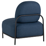 Кресло в синей рогожке COLOR BLOCK варинант исполнения - 5 | Loft Concept в Ростове-на-Дону