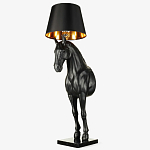 Horse Statue Floor Lamp Большой светильник Черная Лошадь варинант исполнения - 6 | Loft Concept в Ростове-на-Дону