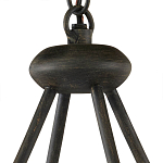 Люстра круглая с литыми стеклянными дисками Olympe Glass Chandelier варинант исполнения - 3 | Loft Concept в Ростове-на-Дону