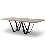 Стол обеденный на изогнутых ножках Consonance варинант исполнения - 1 | Loft Concept в Ростове-на-Дону