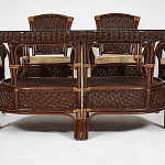 Комплект обеденный из ротанга Eloise grand варинант исполнения - 11 | Loft Concept в Ростове-на-Дону