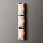 Бра из 3-х прямоугольных мраморных панелей Calling to Shine варинант исполнения - 1 | Loft Concept в Ростове-на-Дону