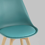 Стул с основой из пластика и мягким сиденьем Arvika Azure варинант исполнения - 7 | Loft Concept в Ростове-на-Дону