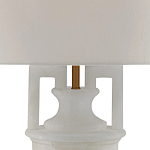 Настольная лампа с основанием в форме урны Piercing Stone варинант исполнения - 1 | Loft Concept в Ростове-на-Дону