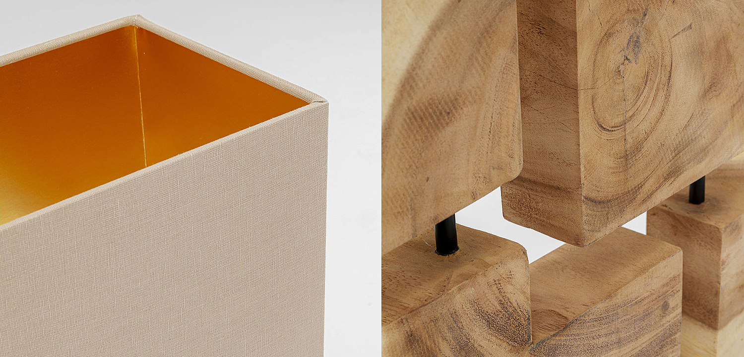 Настольная лампа Saw Cut Acacia - Loft-Concept в Ростове-на-Дону