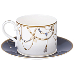 Чайный набор из фарфора с изображением лошадей на 6 персон 12 предметов Porcelain Horse Set   варинант исполнения - 2 | Loft Concept в Ростове-на-Дону