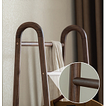 Вешалка деревянная с 2- мя ящиками Moon Walnut Furniture варинант исполнения - 6 | Loft Concept в Ростове-на-Дону