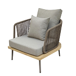 Кресло уличное серое Street Comfort  варинант исполнения - 1 | Loft Concept в Ростове-на-Дону