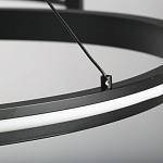 Люстра подвесная светодиодная в виде волнообразной ленты Ribbon Vortex варинант исполнения - 9 | Loft Concept в Ростове-на-Дону