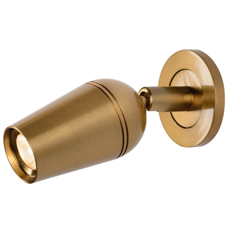  Chelsom WALL LED GROOVE BRASS   -- | Loft Concept 