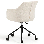 Вращающееся кресло с обивкой букле Boucle Office Chair варинант исполнения - 3 | Loft Concept в Ростове-на-Дону