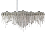 Люстра подвесная с металлическими дугами и длинными цепочками 115 см Atlantis Chain варинант исполнения - 15 | Loft Concept в Ростове-на-Дону