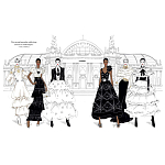 Megan Hess. The Illustrated World of Couture варинант исполнения - 8 | Loft Concept в Ростове-на-Дону