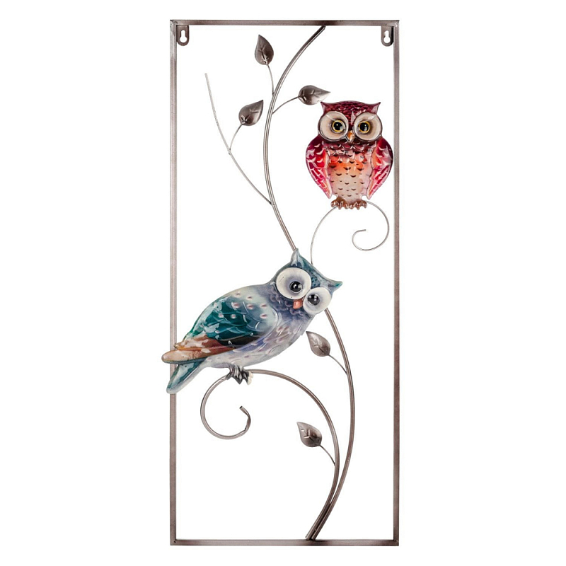 Аксессуар настенный из металла Blank Space Owls Мульти в Ростове-на-Дону | Loft Concept 