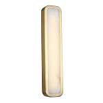 Бра в металлическом корпусе с рассеивателем из бежевого алебастра Cryptocrystalline Stone варинант исполнения - 1 | Loft Concept в Ростове-на-Дону