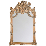 Зеркало настенное в ажурной раме с эффектом старины Classic Ornament Mirror варинант исполнения - 1 | Loft Concept в Ростове-на-Дону