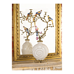 Подсвечник с декором из птиц на ветвях Birds of Paradise варинант исполнения - 4 | Loft Concept в Ростове-на-Дону