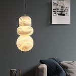 Подвесной светильник с фигурными плафонами Stone Triad варинант исполнения - 3 | Loft Concept в Ростове-на-Дону