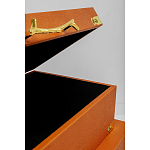 Комплект оранжевых чемоданов Golden Twigs варинант исполнения - 3 | Loft Concept в Ростове-на-Дону