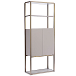 Стеллаж с дверцами и полками для хранения Expanse варинант исполнения - 1 | Loft Concept в Ростове-на-Дону