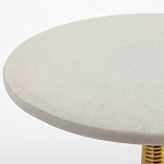 Кофейный стол с белой столешницей из мрамора Table White Marble варинант исполнения - 1 | Loft Concept в Ростове-на-Дону