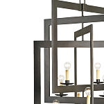 Люстра из пересекающихся квадратных элементов Intersecting Squares варинант исполнения - 1 | Loft Concept в Ростове-на-Дону