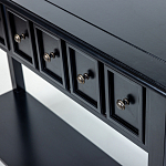 Черная консоль с выдвижными ящиками Monica варинант исполнения - 3 | Loft Concept в Ростове-на-Дону
