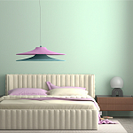 Подвесной вязаный светильник в двухцветном исполнении «Двойной Токио»  варинант исполнения - 1 | Loft Concept в Ростове-на-Дону