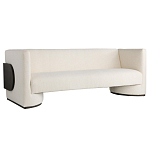 Трехместный диван Florida Sofa  с элегантным деревянным декором  варинант исполнения - 1 | Loft Concept в Ростове-на-Дону