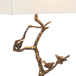 Настольная лампа на ветвистом корпусе с птичками Inspiration from Nature варинант исполнения - 1 | Loft Concept в Ростове-на-Дону