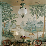 Обои ручная роспись River Scenes of Bengal Kolkata варинант исполнения - 1 | Loft Concept в Ростове-на-Дону