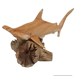 Статуэтка из дерева рыба-молот Animals of the World варинант исполнения - 2 | Loft Concept в Ростове-на-Дону