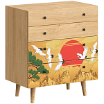 Комод с принтом на ящиках Elise Chest of Drawers варинант исполнения - 16 | Loft Concept в Ростове-на-Дону