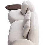 Модульный Диван Orus с овальным столиком  варинант исполнения - 5 | Loft Concept в Ростове-на-Дону