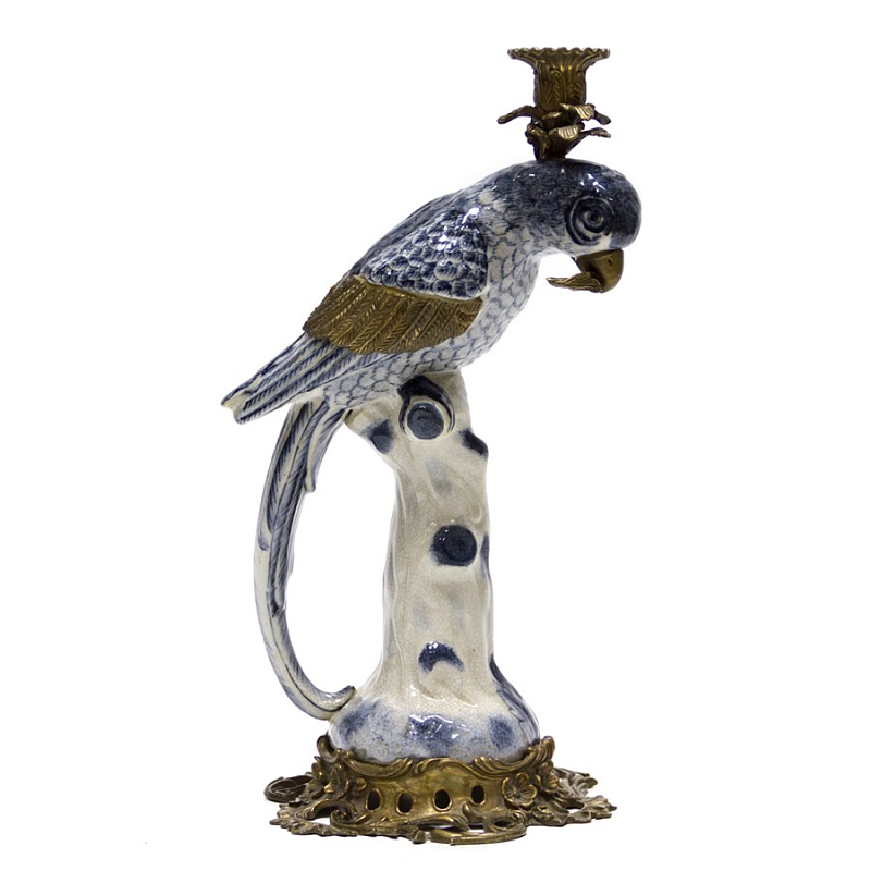  Parrot Porcelain & Bronze     -- | Loft Concept 