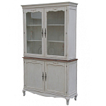 Буфет двустворчатый для посуды в стиле прованс Interiors Romance варинант исполнения - 1 | Loft Concept в Ростове-на-Дону