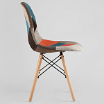 Стул с обивкой в технике пэчворк DSW варинант исполнения - 3 | Loft Concept в Ростове-на-Дону